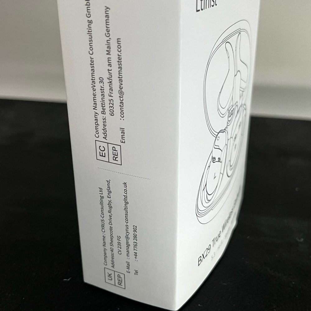 Ltinist New Bluetooth Earbuds with Earhooks and Pure Bass Sound